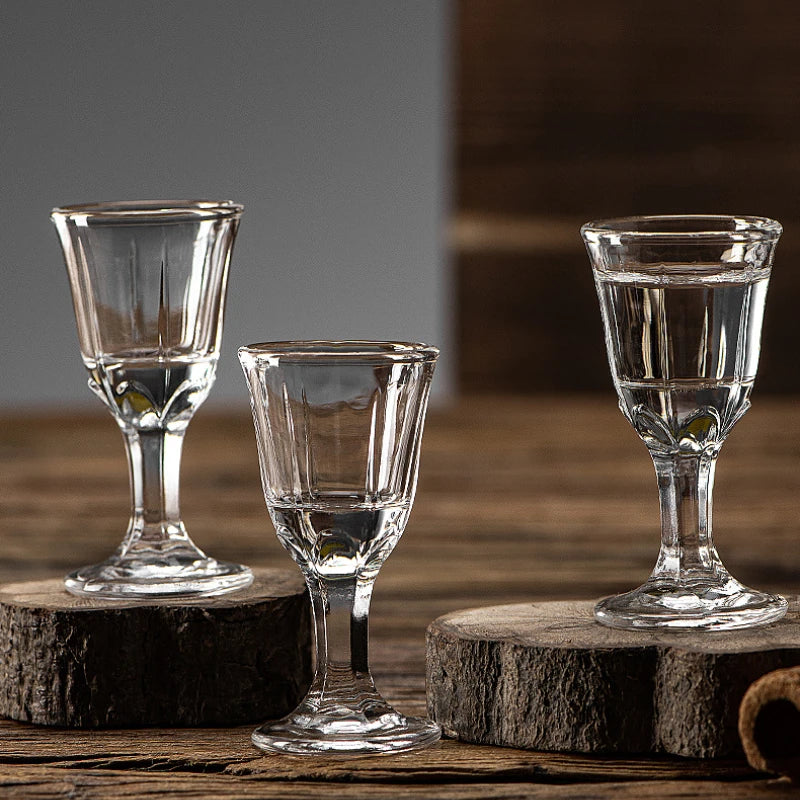 Graduated Shot Glass Set with Dispenser, Gift Boxed