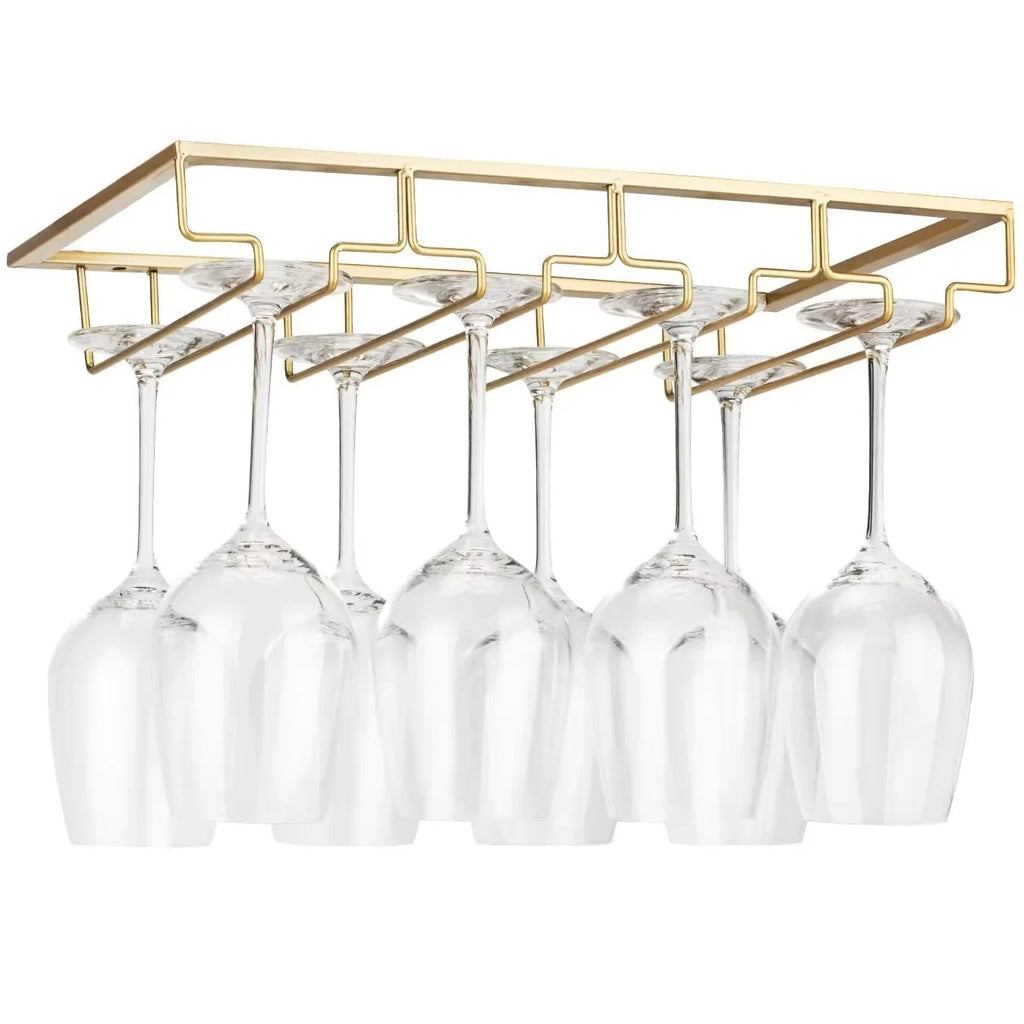 Hanging Stemware Rack, Under Cabinet