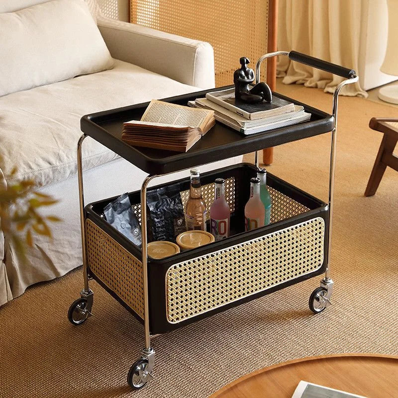 Brown Wood Bar Cart, Luxury Design