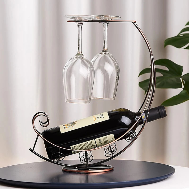 Hanging Wine Glass Holder, Metal Bracket