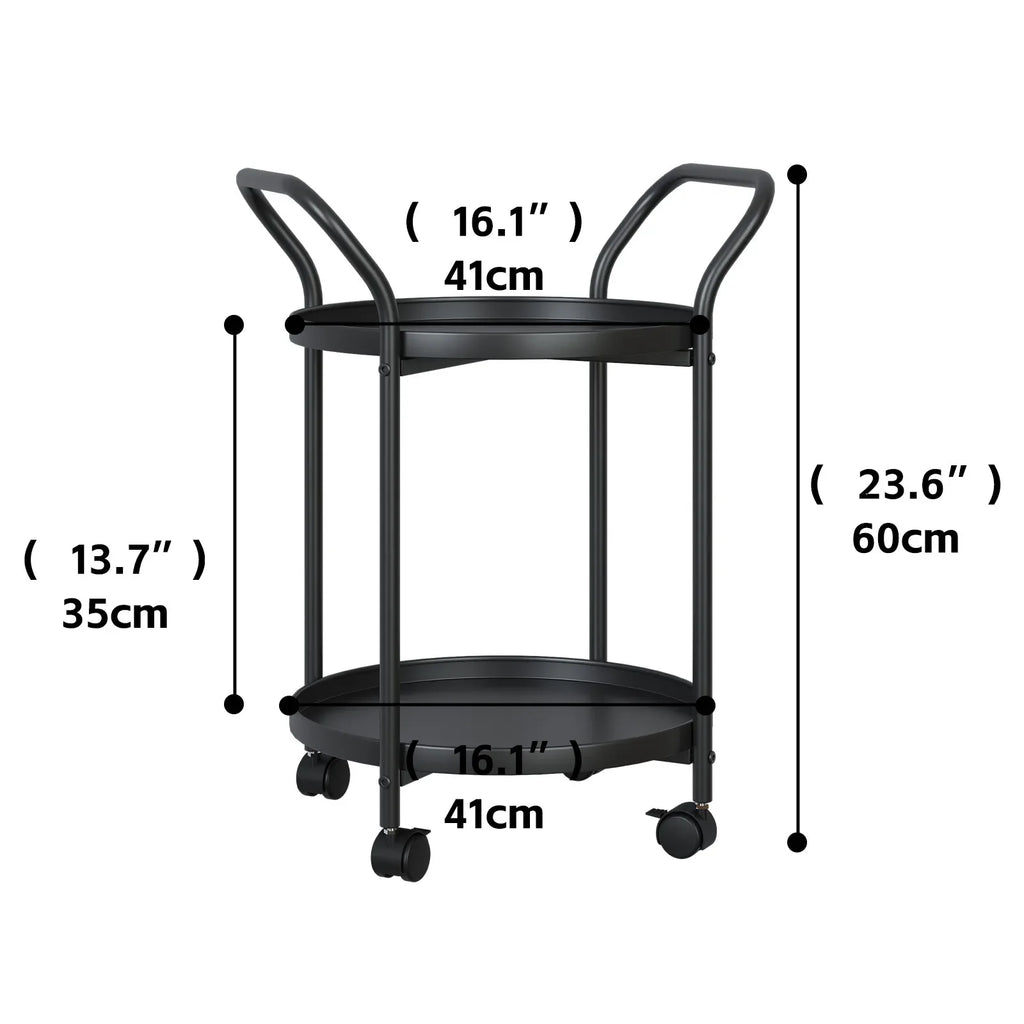 Nordic Mini Drinks Trolley Table