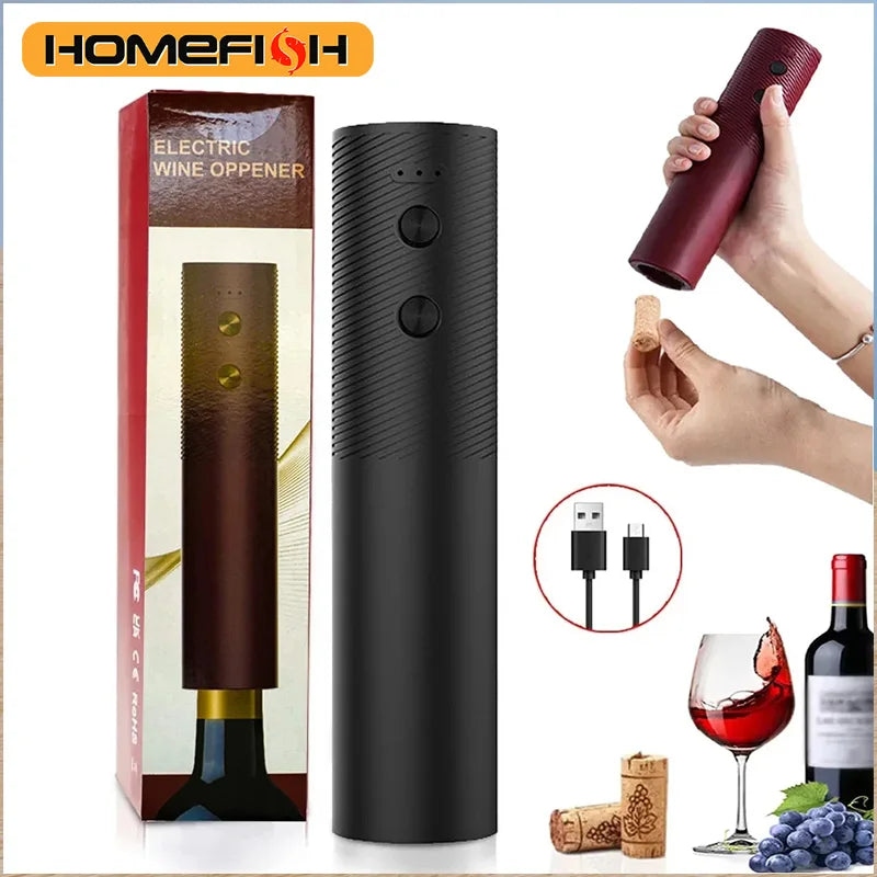 Rechargeable Electric Wine Bottle Opener