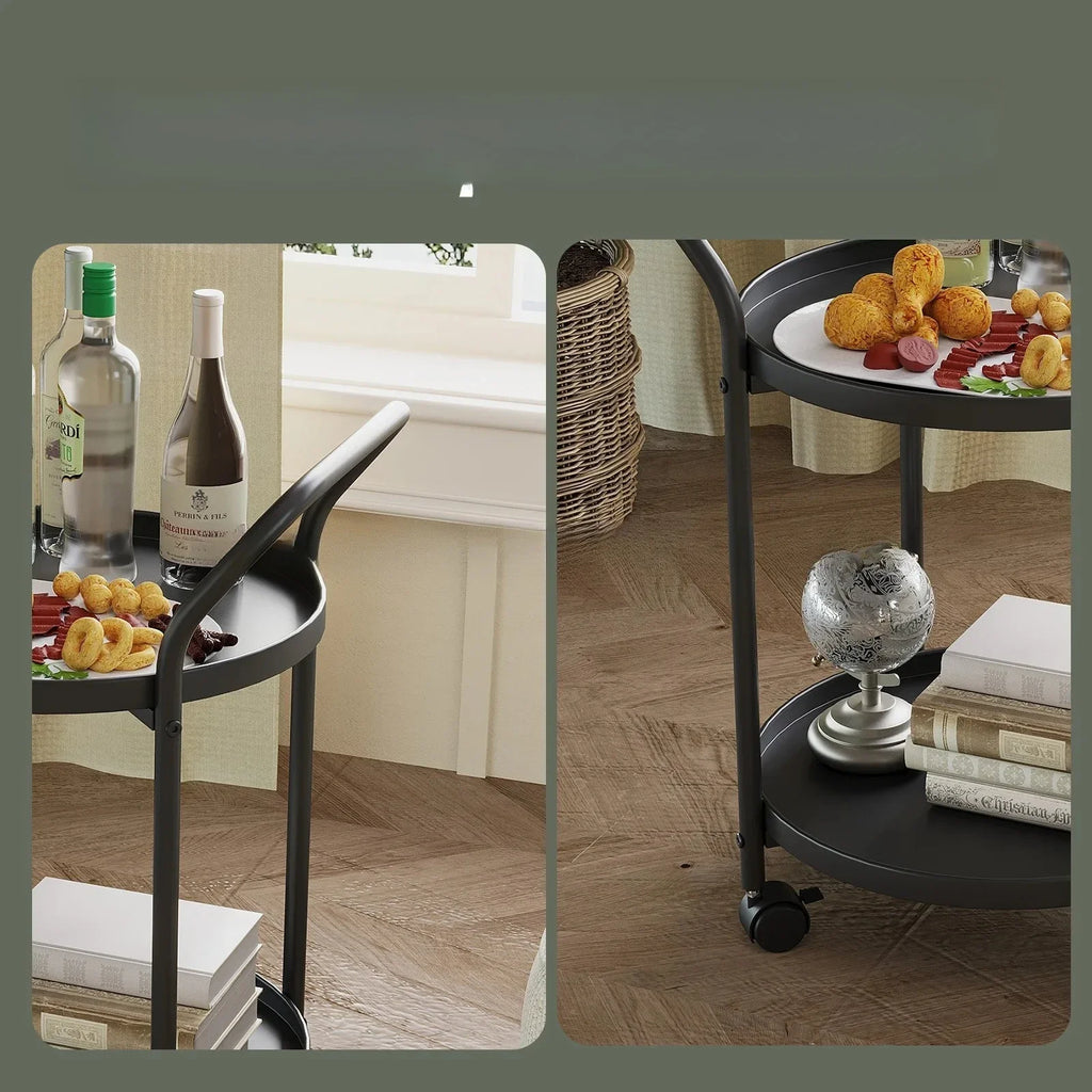 Nordic Mini Drinks Trolley Table