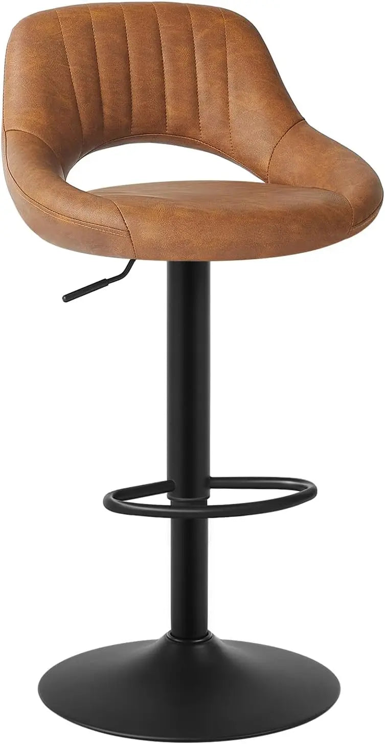 Covent Garden Swivel Bar Stools Set of 2, Height Adjustable