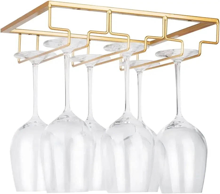 Hanging Stemware Rack, Under Cabinet