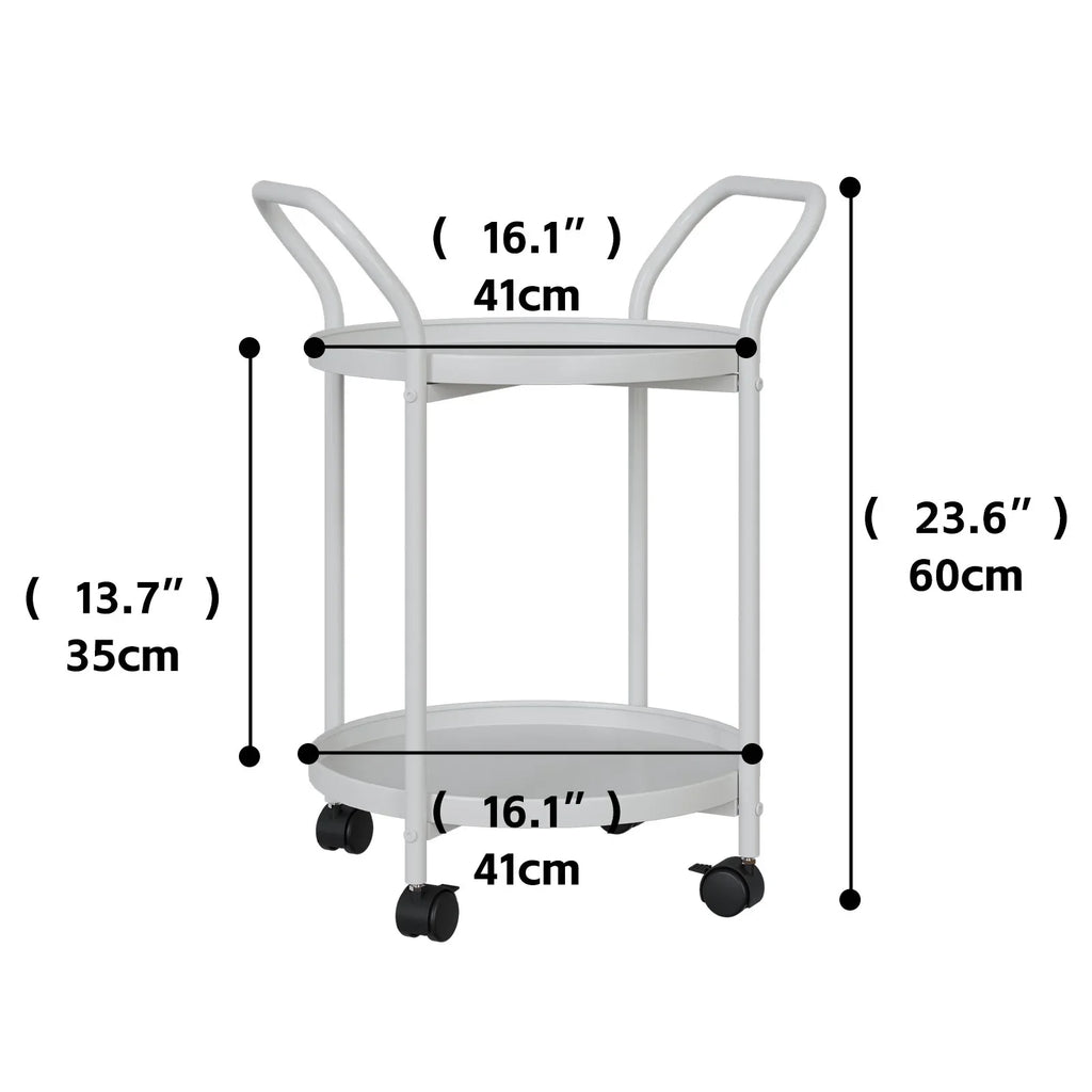 Nordic Mini Drinks Trolley Table