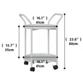 Nordic Mini Drinks Trolley Table