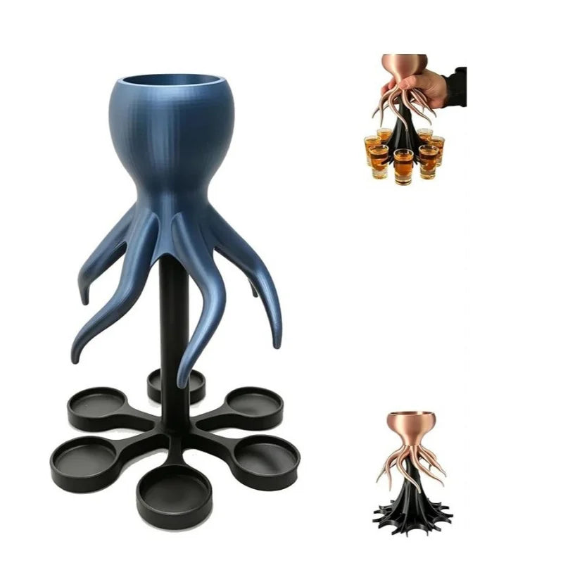Octopus Shot Dispenser, 6 or 8 Mouths