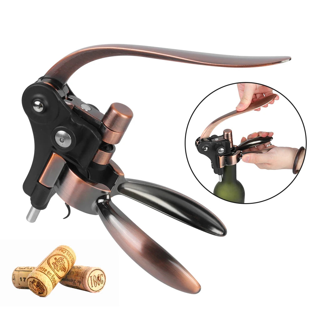 Zinc Alloy Bar Lever Corkscrew