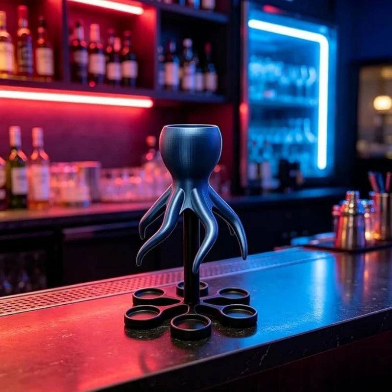Octopus Shot Dispenser, 6 or 8 Mouths