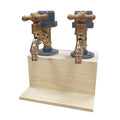 Wooden Whisky Dispenser Stand with Faucet, 1 to 3 Heads