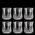 Diamond-Cut Vintage Mini Shot Glasses, Set of 6