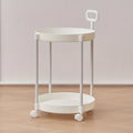 Elegant Two-Tier Drinks Trolley