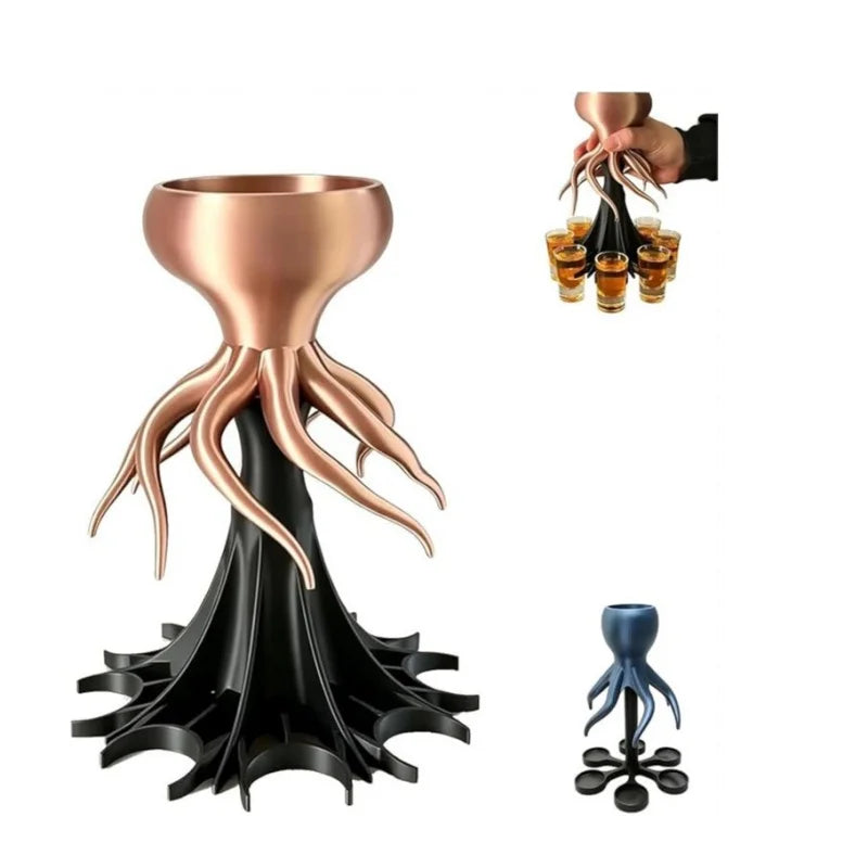 Octopus Shot Dispenser, 6 or 8 Mouths