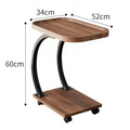 Two-Tier Wooden Bar Trolley