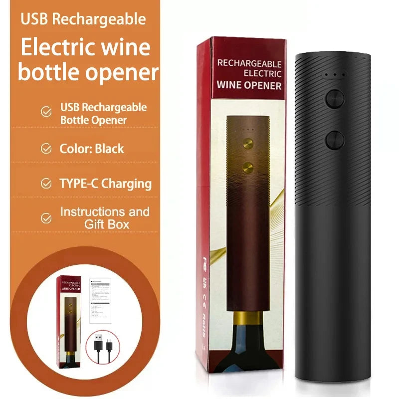 Rechargeable Electric Wine Bottle Opener