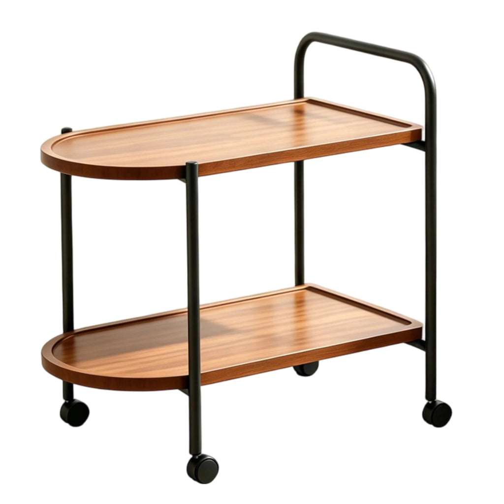 Two-Tier Drinks Trolley, Round or Rectangular