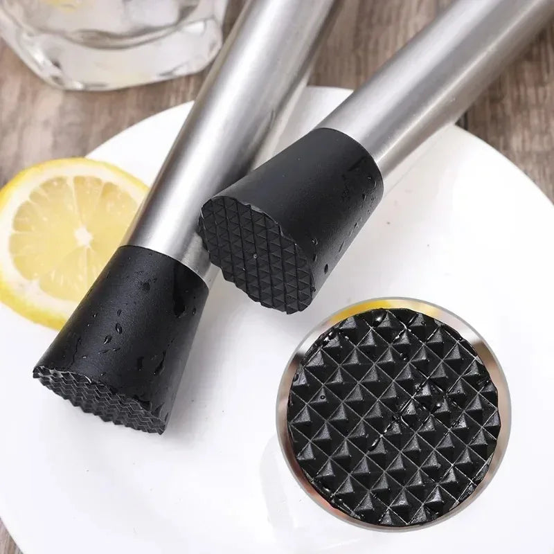 Stainless Steel Muddler and Ice Hammer