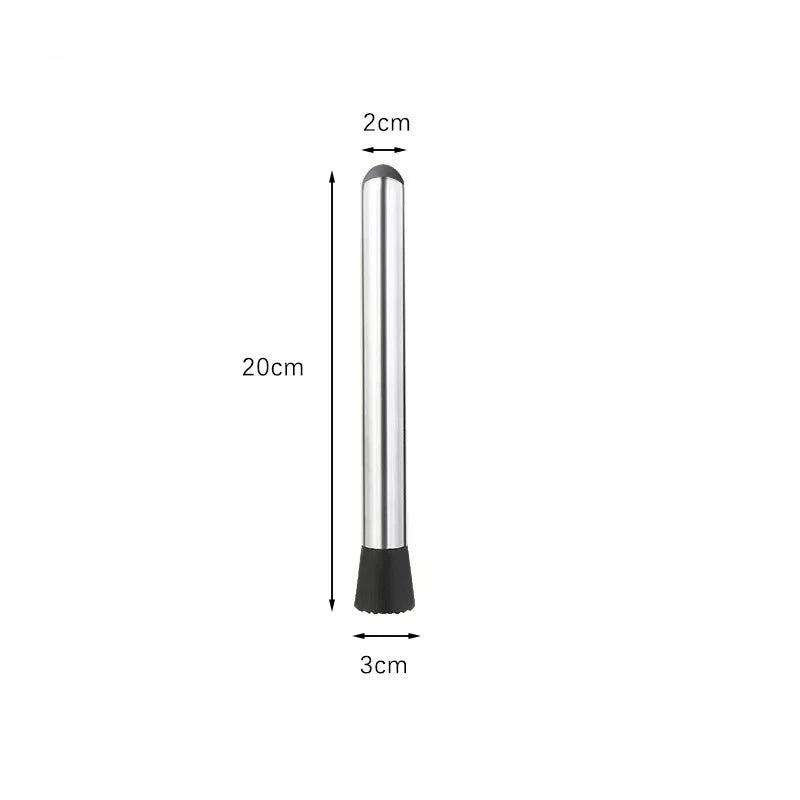 Stainless Steel Muddler and Ice Hammer