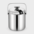 Insulated Ice Bucket, Double-Layer Stainless Steel