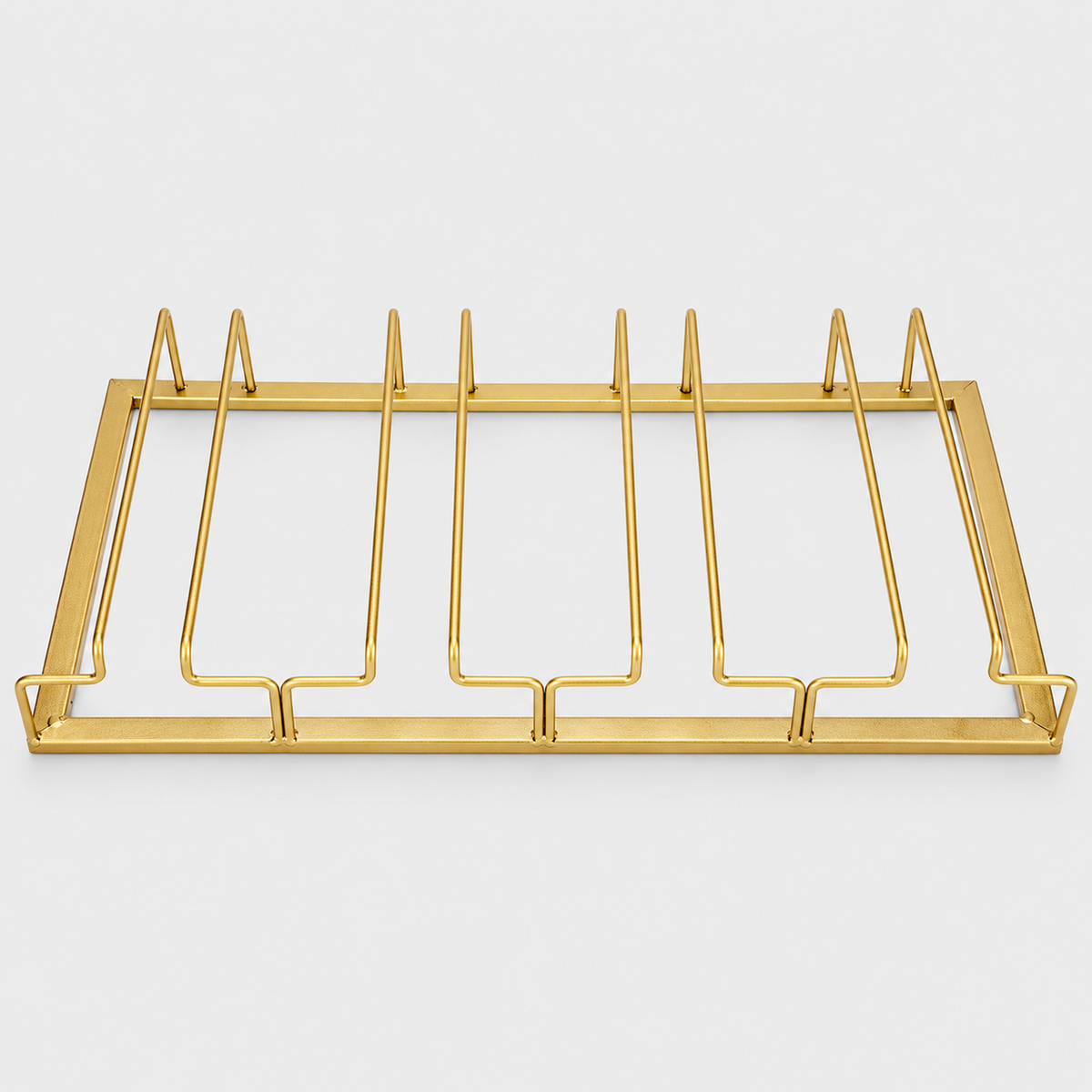Hanging Stemware Rack, Under Cabinet — product on light grey background