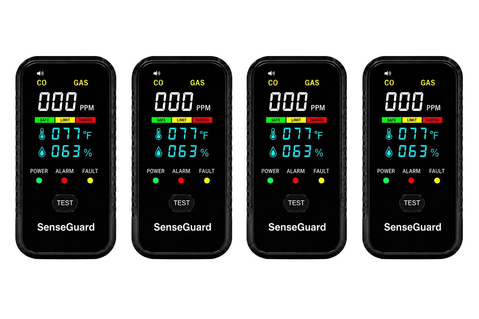 SenseGuard Pro — Real-Time CO & Gas Detection That Alerts You First
