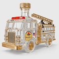 Fire Truck Glass Whisky Decanter